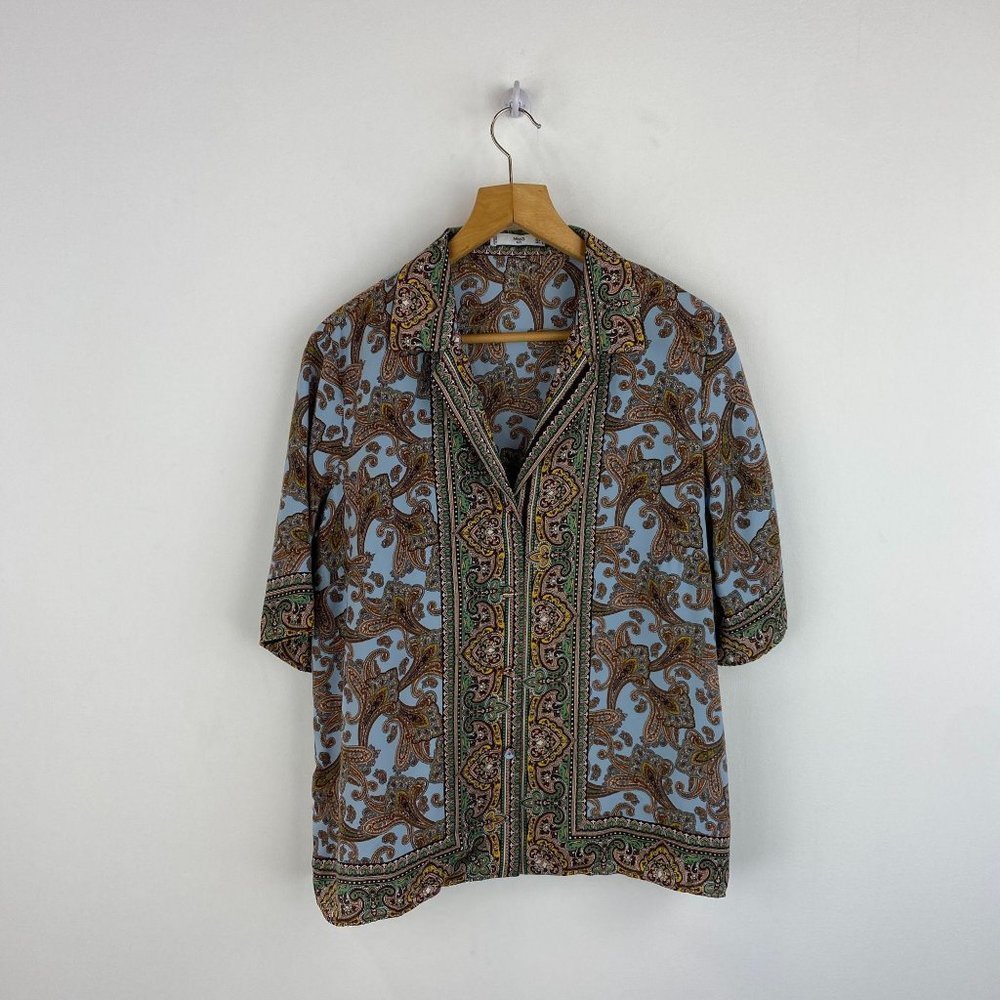Mng Abstract Pattern Print Light Shirt - image 1
